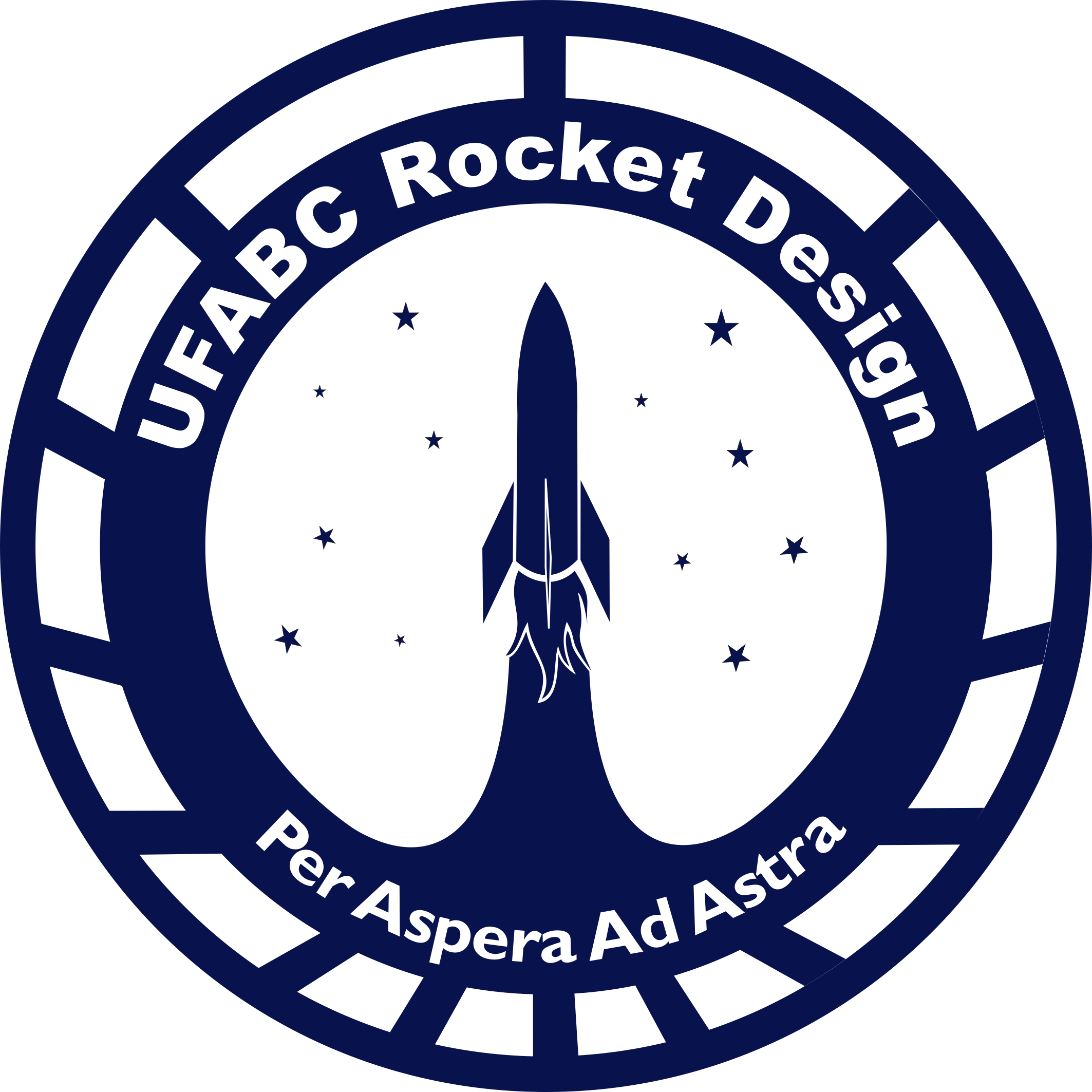 Logomarca UFABC Rocket Design